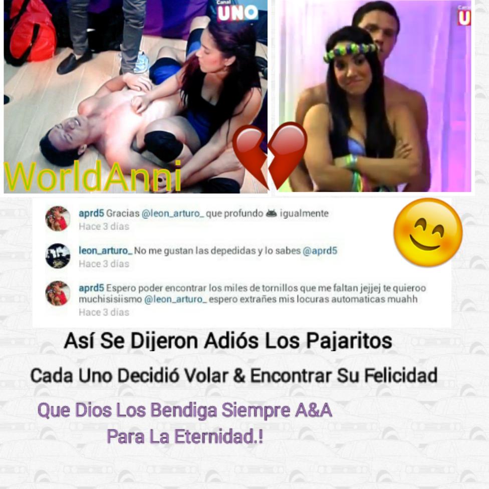WorldAnni's tweet photo. 😭😍
A&amp;A Para La Eternidad👏👏
Cada Uno Decidió Buscar Su Felicidad😄
Siempre Estarán En Nuestros 👉💜💜👈 http://t.co/lSCEJXsWz5