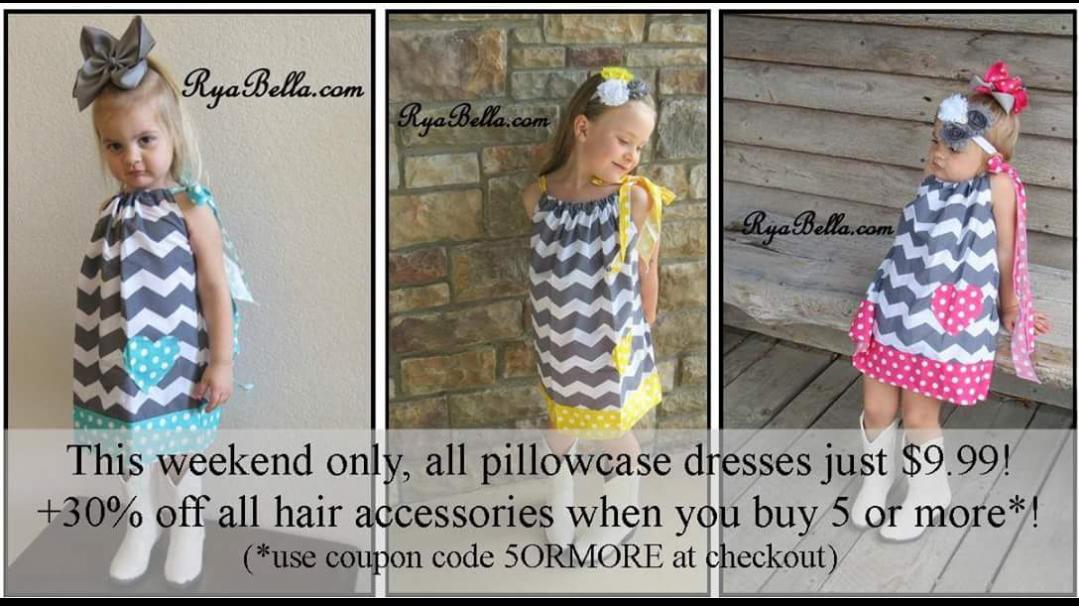 Rya_Bella's tweet photo. Only one day left of our $9.99 pillowcase dresses! #RyaBella #lilcountrygirl #onsale #socute http://t.co/0QWTvgdEPw