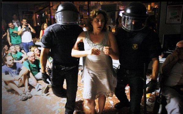 benphillips76's tweet photo. Tonight she was elected Mayor of Barcelona. http://t.co/VZgO5WfR23