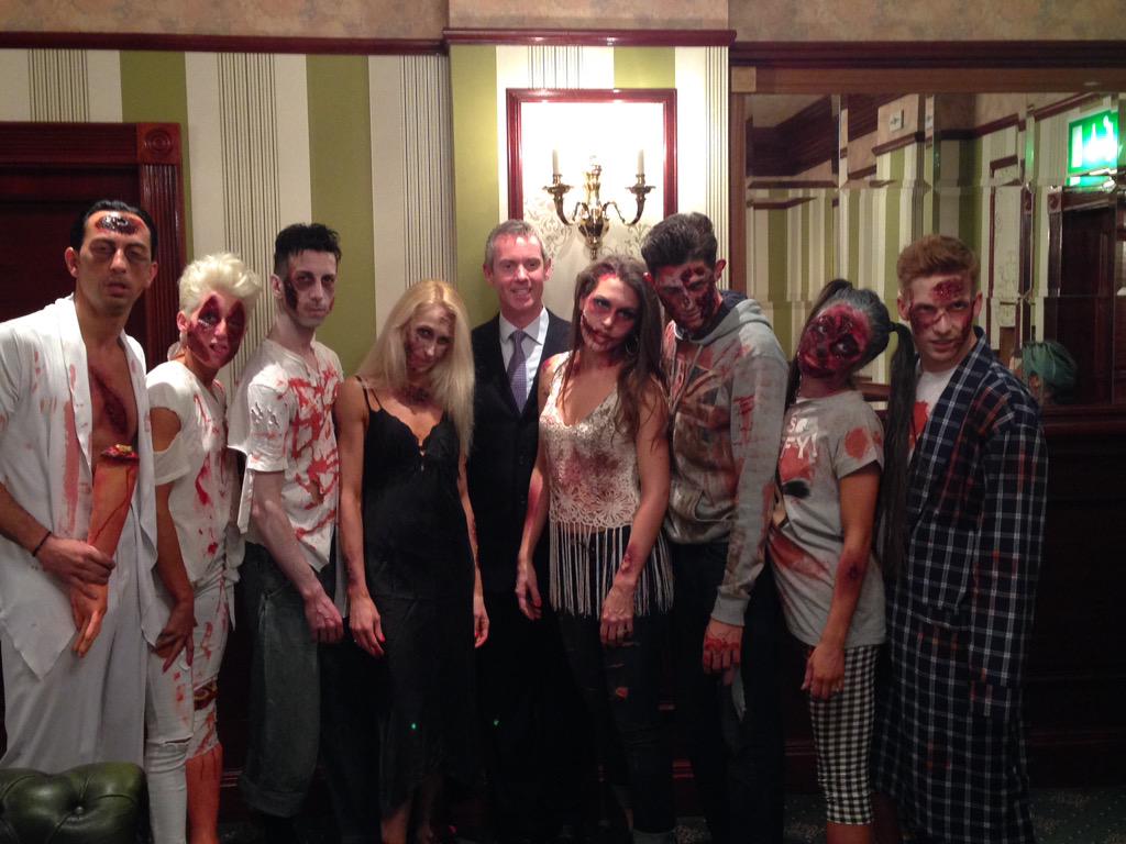 Day after can be rough. Wyjatkowy wieczor w Blackpool. #walkingdead #blackpool #team #match #GB