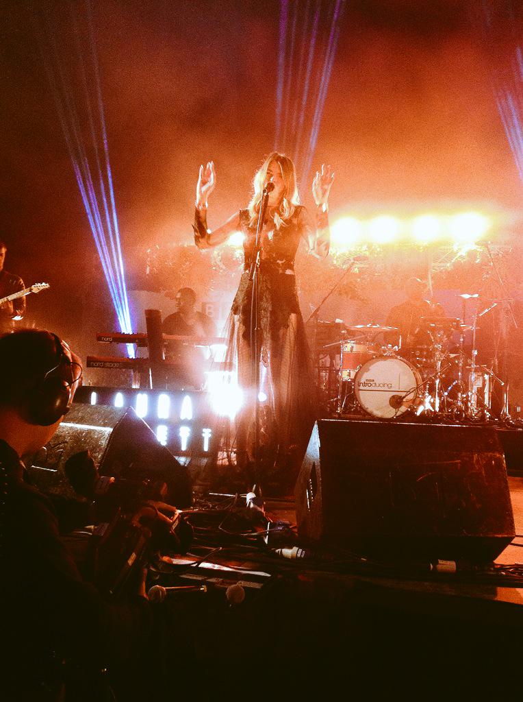 Jessica_Recas's tweet photo. @LauraDoggett you were insane today!!!!!! So so soooo happy I got to see you today!!! #BBCR1BW #BigWeekend http://t.co/tvrwk1BiKr