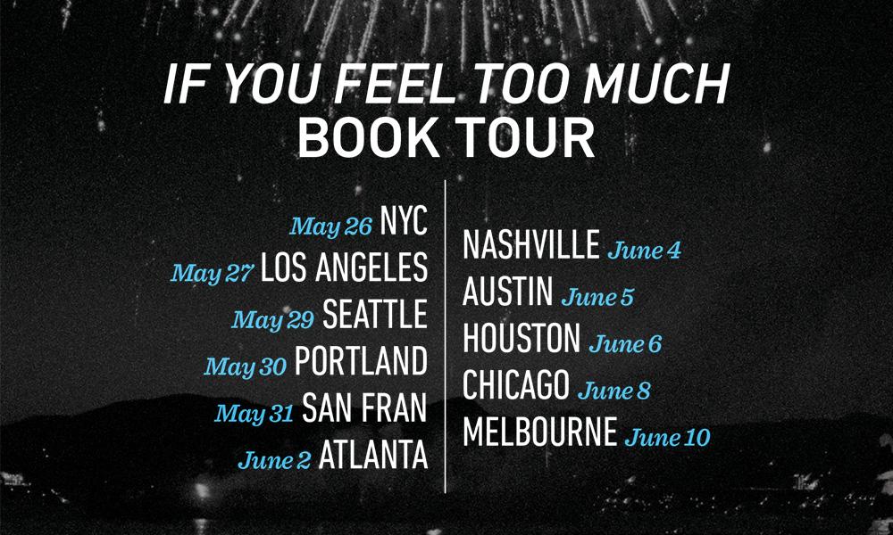 TWLOHA's tweet photo. The #IfYouFeelTooMuch book tour kicks off Tuesday night in NYC. We would love to see you! http://t.co/LD4csR59RD http://t.co/beEBF32yMA