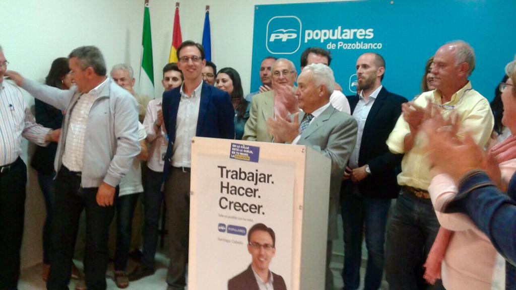 PPozoblanco's tweet photo. Gracias a todos los que han confiado en este proyecto. Ahora toca celebrar los resultados. http://t.co/jrJ1zxqAjI