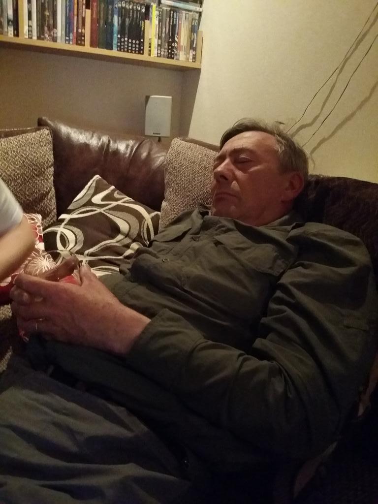 He's gone