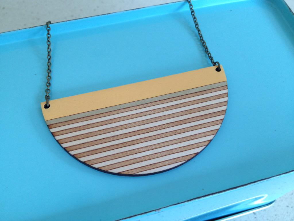 Shopping for a present today, as always <a href="/ConcreteWardrob/">Fiona @ James</a> came up trumps! @Twiggd01 necklace.