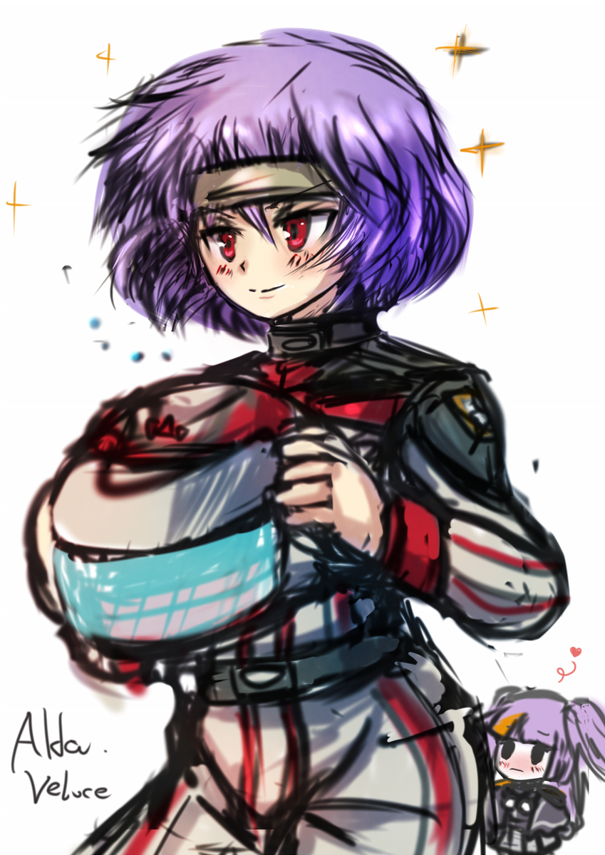 アルダさん落書き。アルダさんは、速度と車が絡むとイケメンなんです!(力説) 喫茶デリジオッソ組みも焔天魔にしようと思っていなのでアインザッツに合流するかも。 