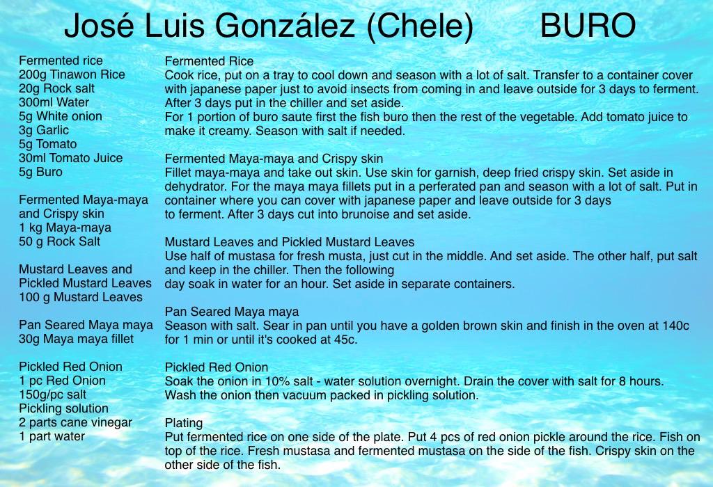 OceanaEurope's tweet image. #oceanrecipes ends with a traditional Filipino Buro by José Luis "Chele" González. Inspiration for #WorldOceansDay