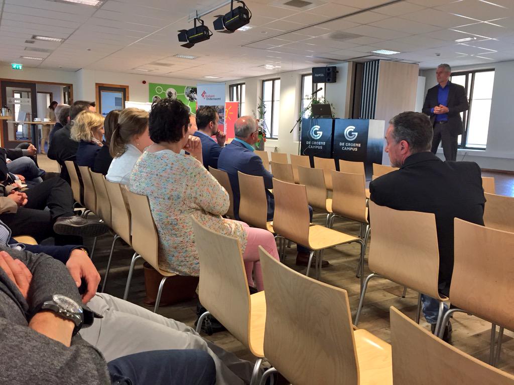 Bijeenkomst <a href="/Brbntonderneemt/">Brabant Onderneemt</a> op de Groene Campus in Helmond over 'de visie op contextueel onderwijs'