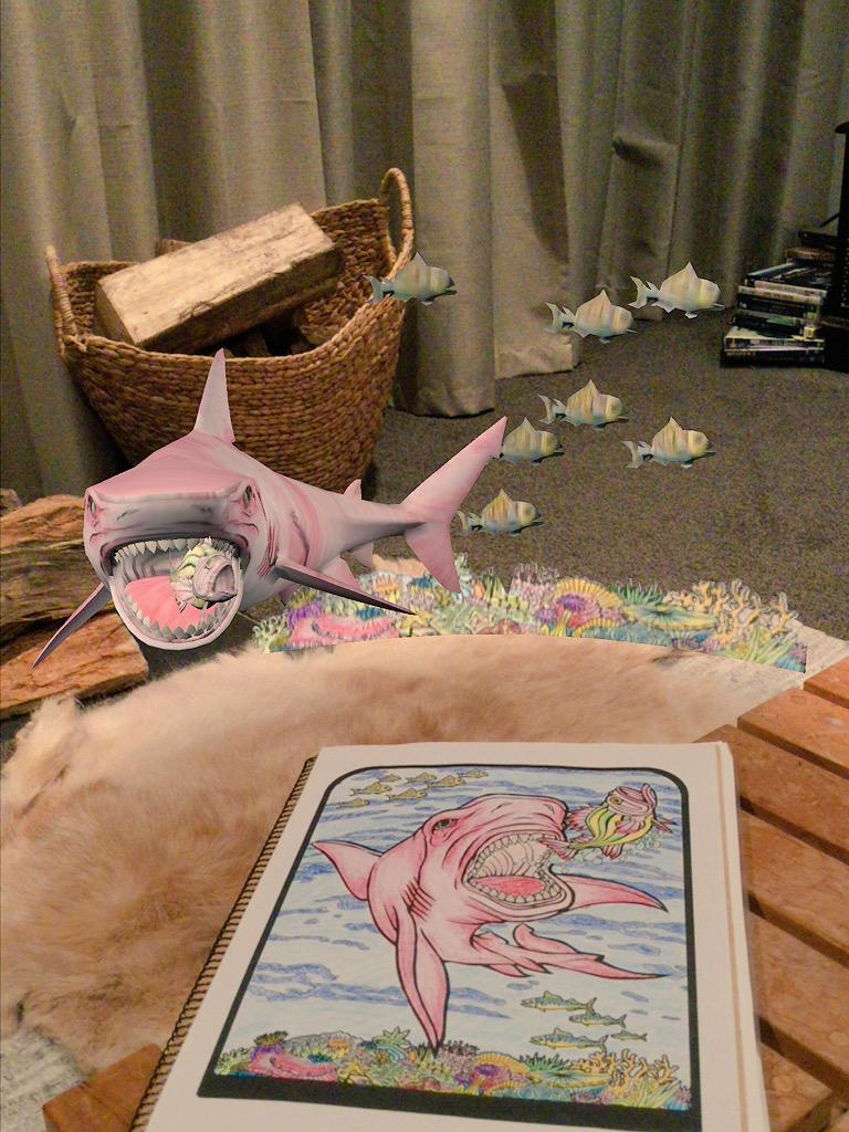 Happy #WorldOceansDay! Here's our #shark page to celebrate our oceans and their inhabitants. #marine #biology #AR