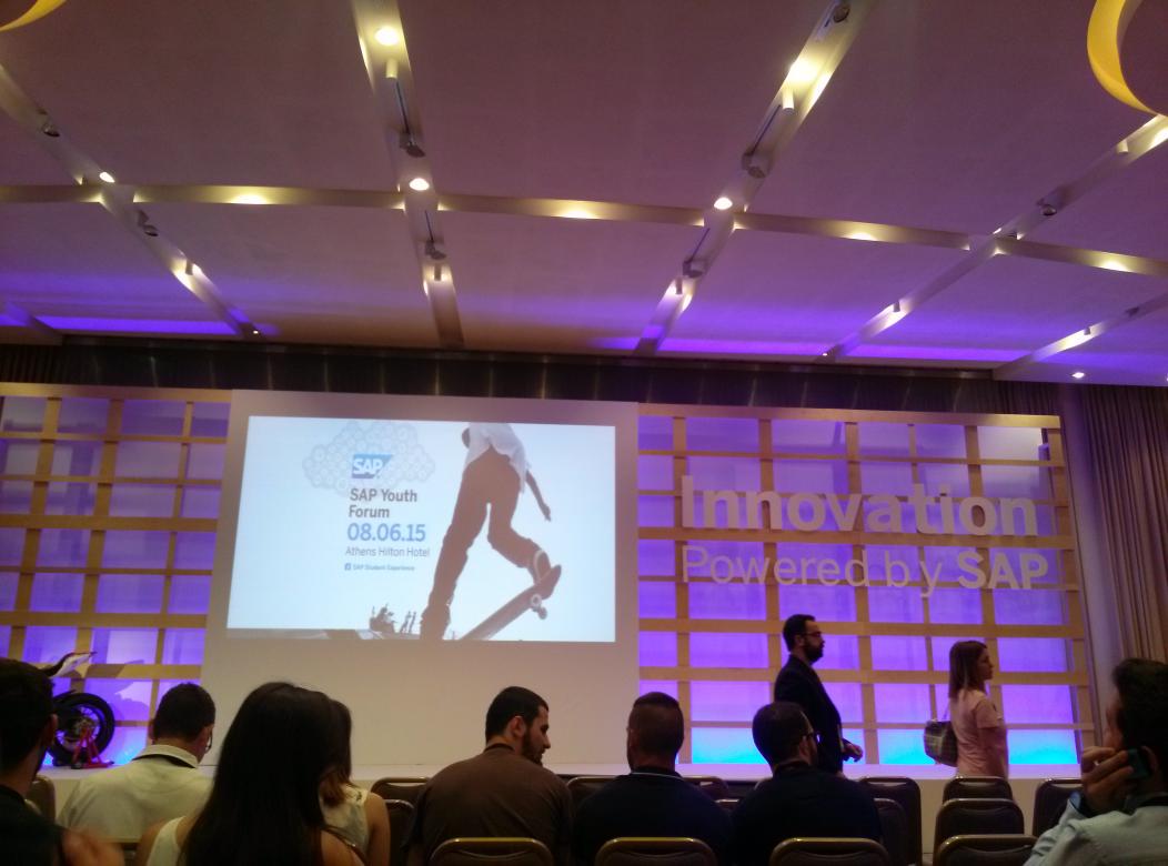 cloudandata's tweet photo. SAP youth forum #SAPForumATH http://t.co/3H0nwXKSCQ