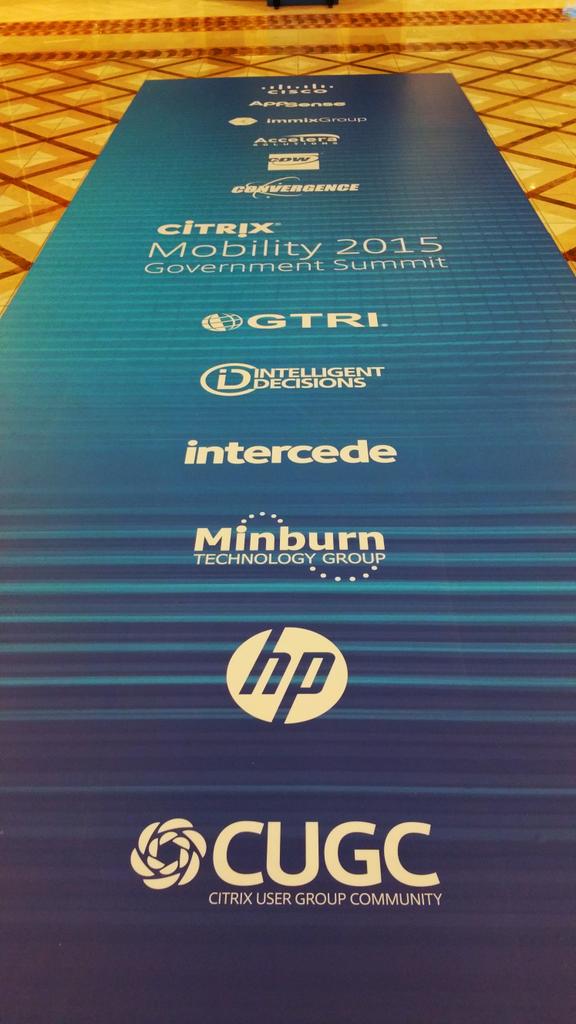 myCUGC's tweet photo. Almost time for #citrixmobilitydc. Stop by the #myCUGC booth to learn about our Federal SIG & DC Metro user group! http://t.co/KdLhX2d1qk