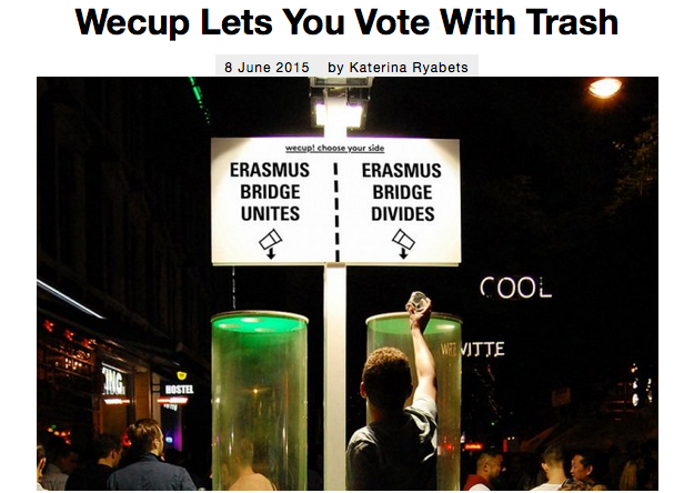 Cool way to vote with trash popupcity.net/wecup-lets-you…
