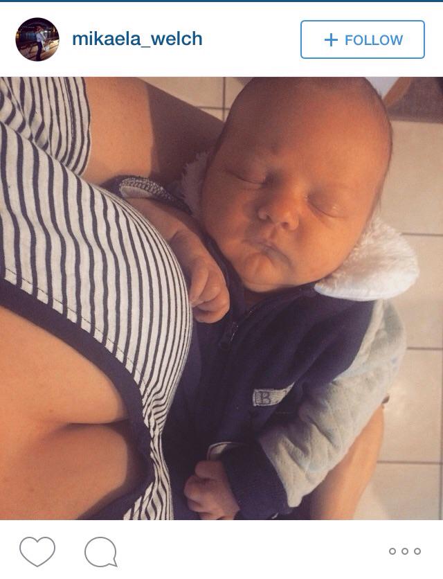 instashaming's tweet image. 'Look at my baby'

**Look at my tits