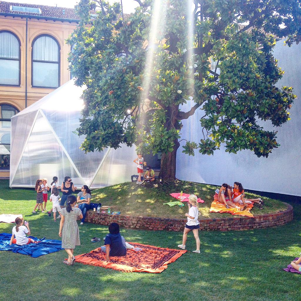 diegoterna's tweet image. the new #HubLeonardo as a playground @F_Stelline