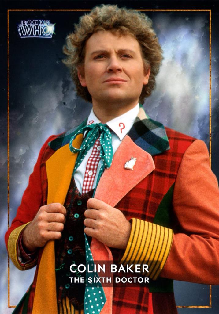 A VERY Happy Birthday to Colin Baker a firm favourite as the 6th Doctor. Best wishes, Sixie! 