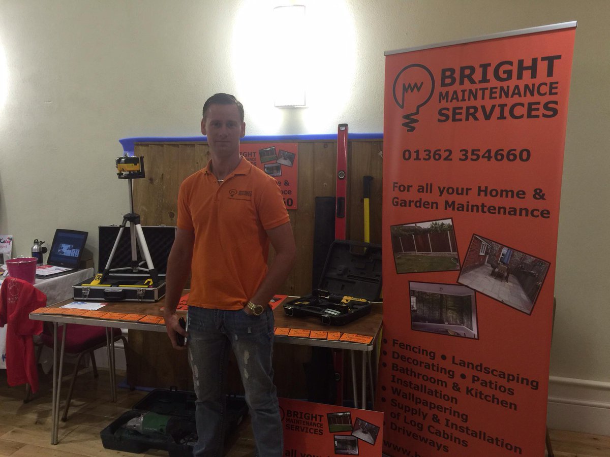 bmsnorfolk's tweet photo. Ready for the #MNBS in #Dereham at the Memorial Hall. #BMSNorfolk http://t.co/EfM1ZL843z