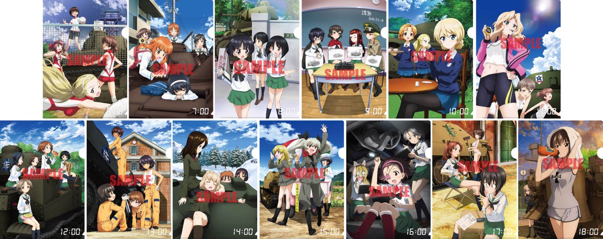 ガールズ パンツァー 公式アカウント 第1弾前売り券は 全13種のイラスト 紙券 Or ムビチケカード の中から イラストが一緒のクリアファイルを好きなものをお選び頂けます 是非劇場にてお買い求め下さい Http T Co Wq91m1jhy8 Garupan Http T