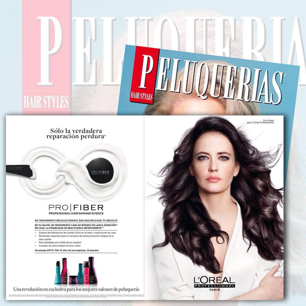 revPBpeluqueria's tweet photo. @lorealprospain visto en/as seen on #revistapeluquerias #PHS522
contacto http://t.co/xisI003mWI http://t.co/1B9QM7OPlS