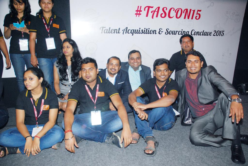 SharathKumar's tweet photo. The team taking a much needed break in between a photo session at the end of #TASCON15 #flashback #behindthescenes http://t.co/ggcUMl8BQx