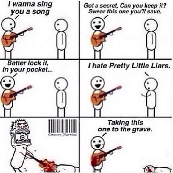 pllprojects's tweet photo. Ahahah 😂😂✌️ #PLLFansBeLike @ABCFpll #HappyBirthdayPLL http://t.co/tE8bCYOr48
