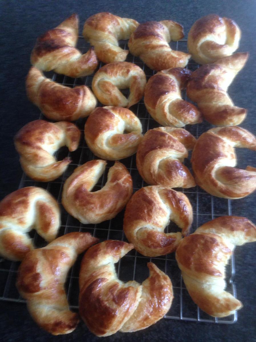 Fresh croissants courtesy of Paul Merry :-) #RealBread