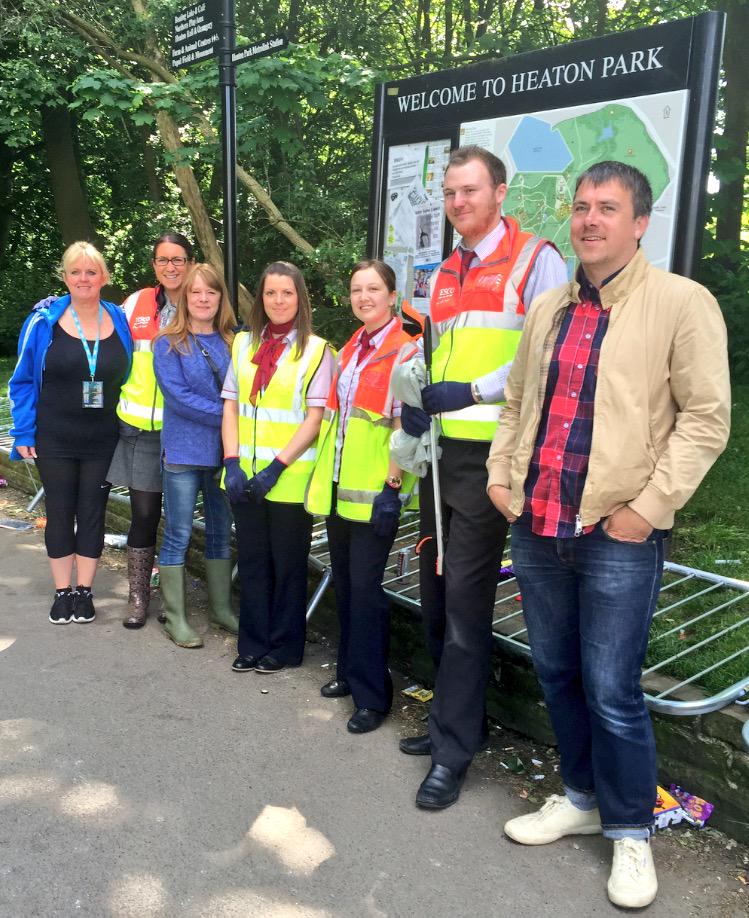 MT <a href="/4thkate/">Kate Forth</a>: Supporting our local Prestwich community, litter picking post ParkLife  <a href="/TJ_Hgt/">Tony Hoggett</a> @Llittle25  <5* 2 all