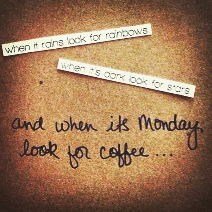 Monday wake up #newWeek #lunes nueva semana #possitivevibes ✌?☕ http://t.co/5b6njBU8sw