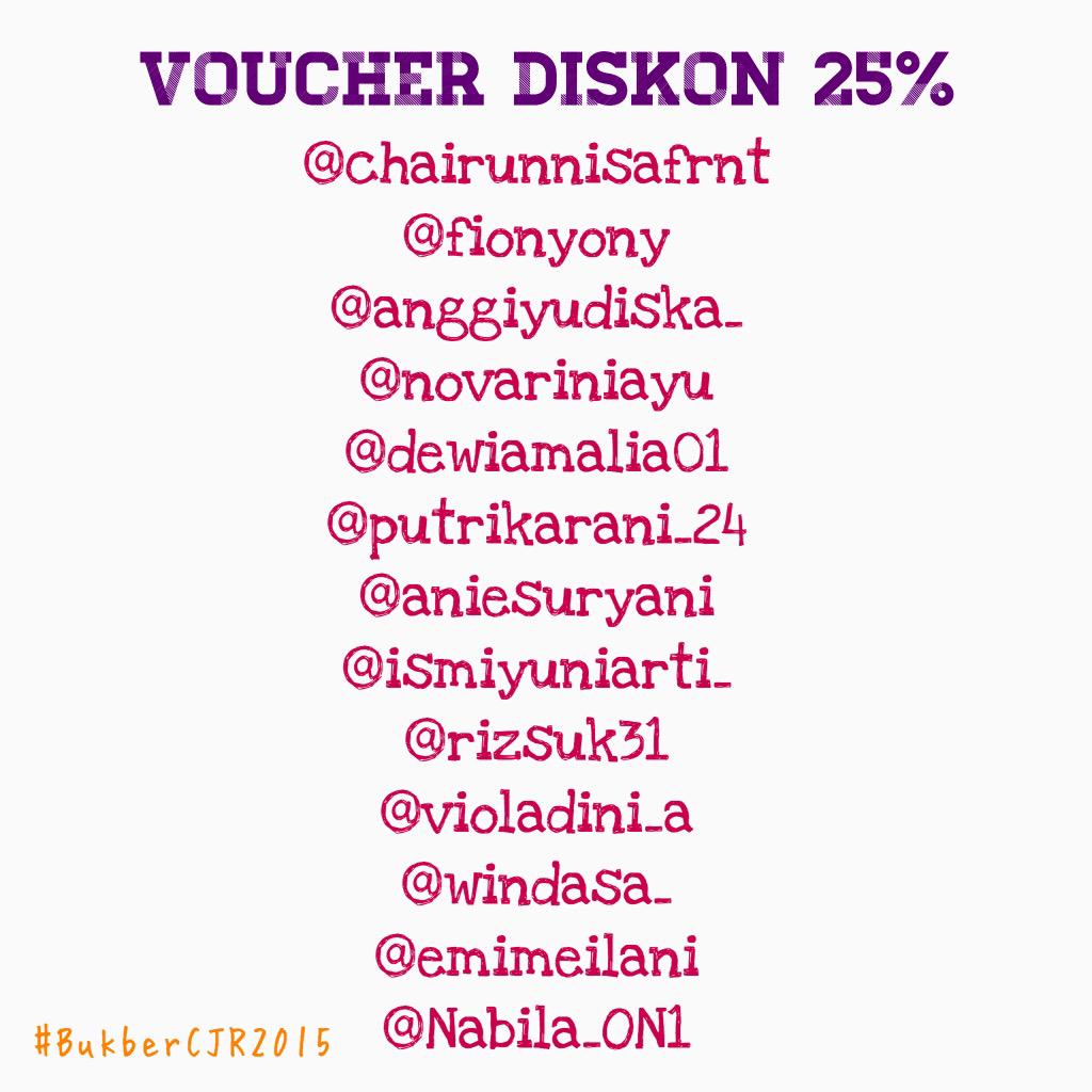 inbekstage's tweet photo. INI DIA PEMENANG KUIS POSTER #BukberCJR2015 , SELAMAT YAAAA. Hadiah silahkan di ambil ke CP pembelian tiket. SEE U! http://t.co/nAZnAOTQto