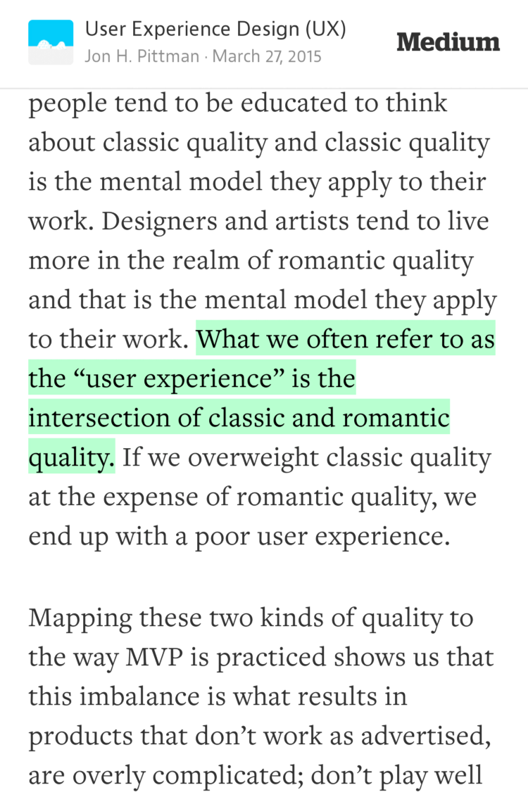 CG_Getman's tweet photo. “What we often refer to as the ‘user experience’ is the intersection of…” — Jon H. Pittman https://t.co/KPSik7umQ4 http://t.co/rSgYEQ9mlE