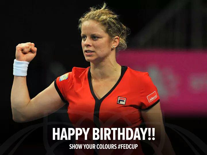Happy Birthday lovely Kim Clijsters      