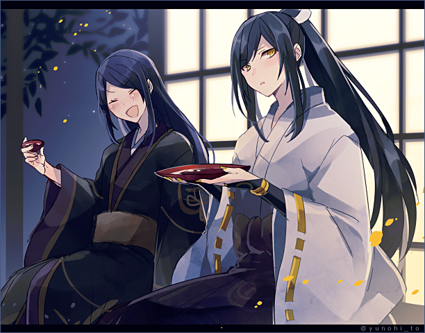 「たろじろ #刀剣乱舞版深夜のお絵描き60分一本勝負 」|ゆのひとのイラスト