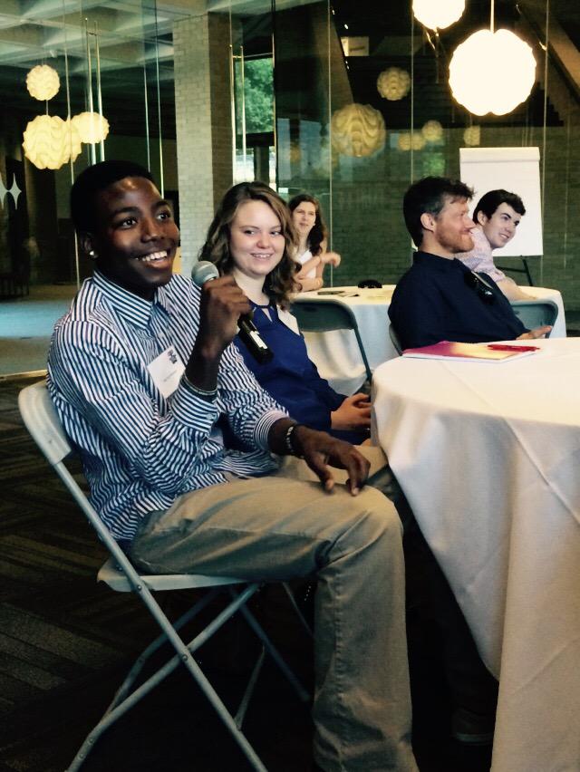 blueforestvideo's tweet photo. .@VEInternational is well represented at @wwduc2 Training Camp this morning. #interns http://t.co/vhRoujhmht