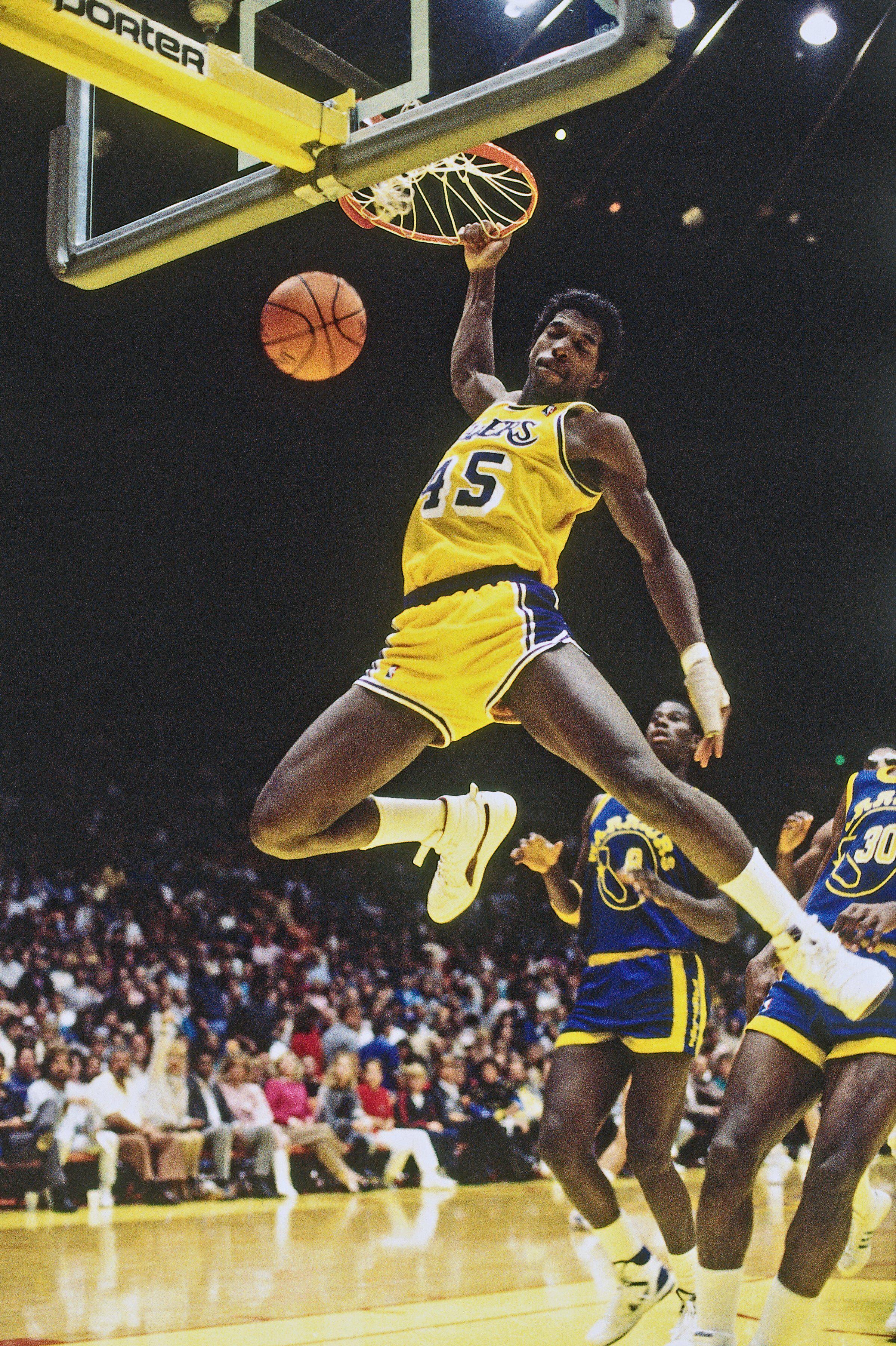 magic johnson slam dunk