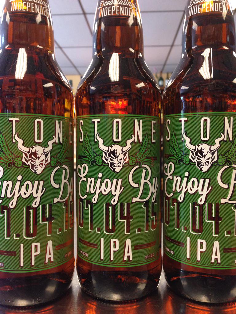 It's baaaack!  <a href="/StoneBrewingCo/">Stone Brewing</a>