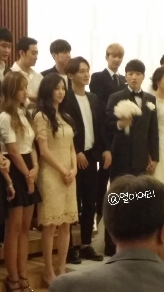 [PIC][06-06-2015]SooYoung - YoonA - Yuri - Seohyun tham dự tiệc cưới của SM Staff vào hôm nay CG07_qbVIAAE3sS