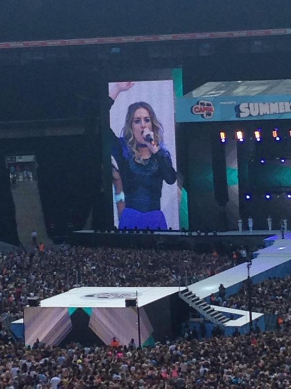 LMWorldCom's tweet photo. Perrie at STB 2015.  #LittleMixAtCapitalSTB http://t.co/filHTk4WAD