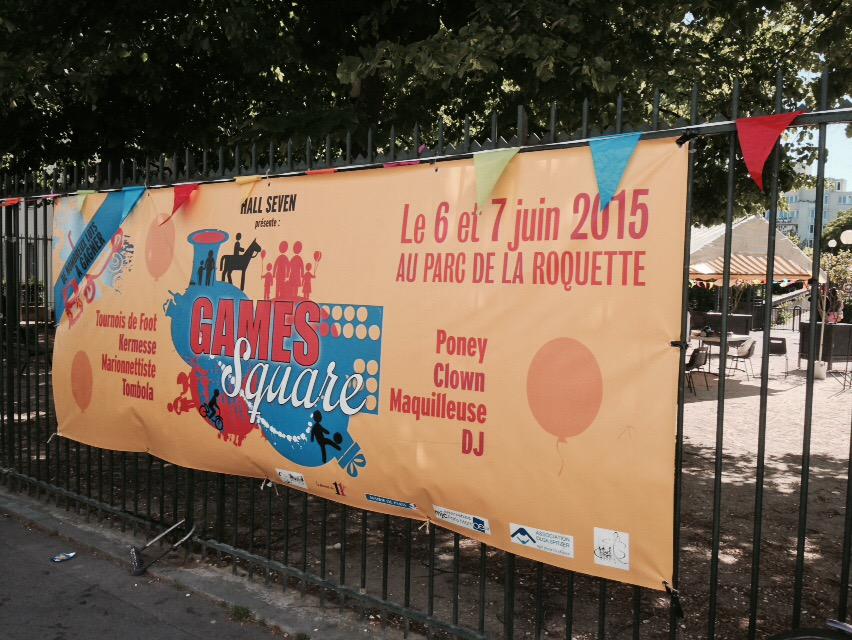 FVauglin's tweet photo. Games square de Hall seven à la Roquette : poneys, foot, maquillage, tombola, jeux... Jeunes, et familles ensemble http://t.co/cPVhhRmXxL