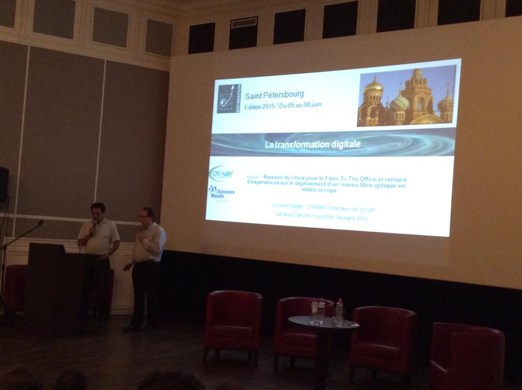 JMARTINIERE69's tweet image. Géraud DANZEL D'AUMONT intervient sur #batimation au sujet du FTTO @alliancecom @Nexans_