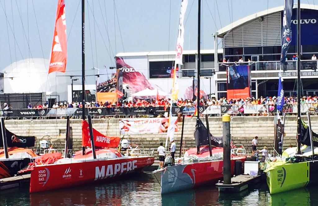 Ya se ven, ya se sienten, los <a href="/YoSoyNetifan/">Yo Soy Ñetifan</a> están muy presentes! <a href="/VORLisbon/">VolvoOceanRaceLisbon</a> tiembla!!! #nohaymejoraficionenelmundo