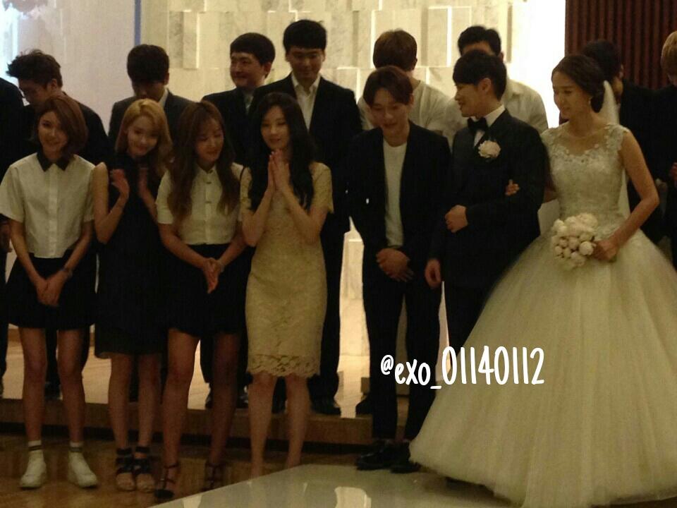 [PIC][06-06-2015]SooYoung - YoonA - Yuri - Seohyun tham dự tiệc cưới của SM Staff vào hôm nay CG0DYyCUIAAHvRK