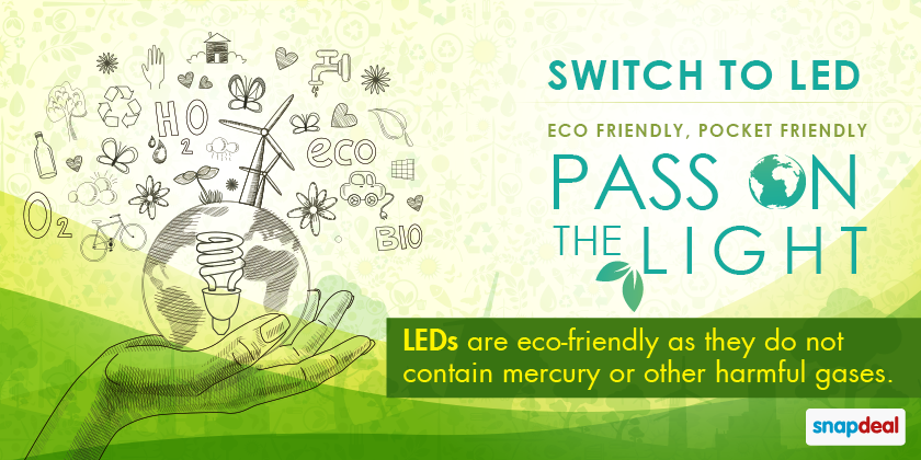 Turn Eco-friendly. Switch to LED. bit.ly/PassOnTheLight #PassOnTheLight