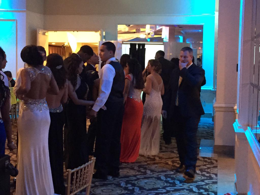 The lines for the photo- booth were impressive, thanks to the graduates of Monmouth Regional Prom #@MonRegHS