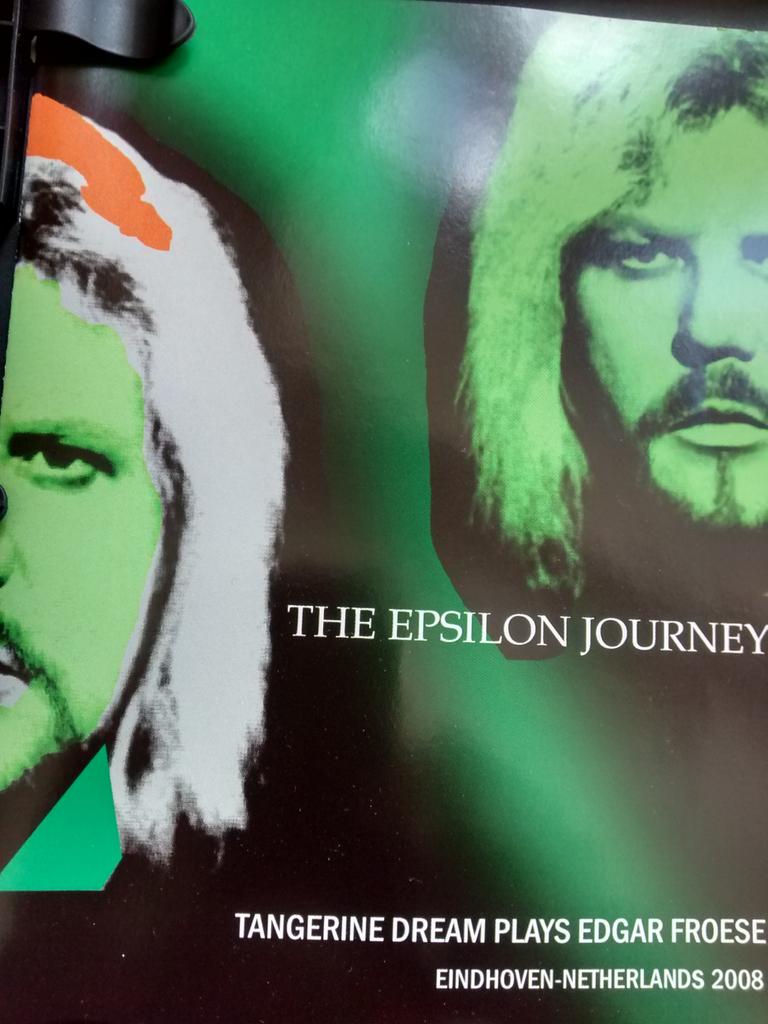 Sitting in the garden listening to The Epsilon Journey, Happy Birthday Edgar Froese at your new cosmic address 