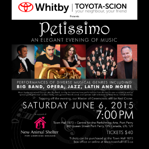 GingerJackson14's tweet photo. @Petissimo2014 @AnimalShelterCa -Petissimo is tonight!!There are a few tickets left. Night of wonderful music http://t.co/0mfV75xbSI