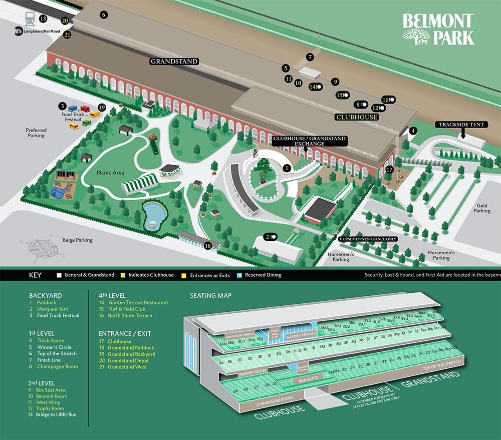 Belmont Stakes 2015 Seating Chart