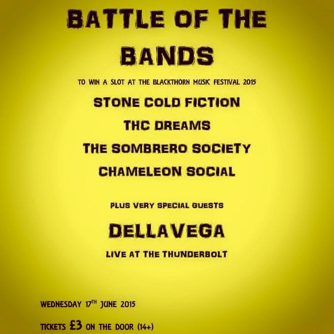 We've got a gig coming up in 2 weeks time! If you live locally then come on down and see us!