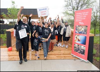 Join us today as we celebrate in Chingcousy Park, #Brampton at 11.am for our #Walk4MD. Free food, fun and prizes!!