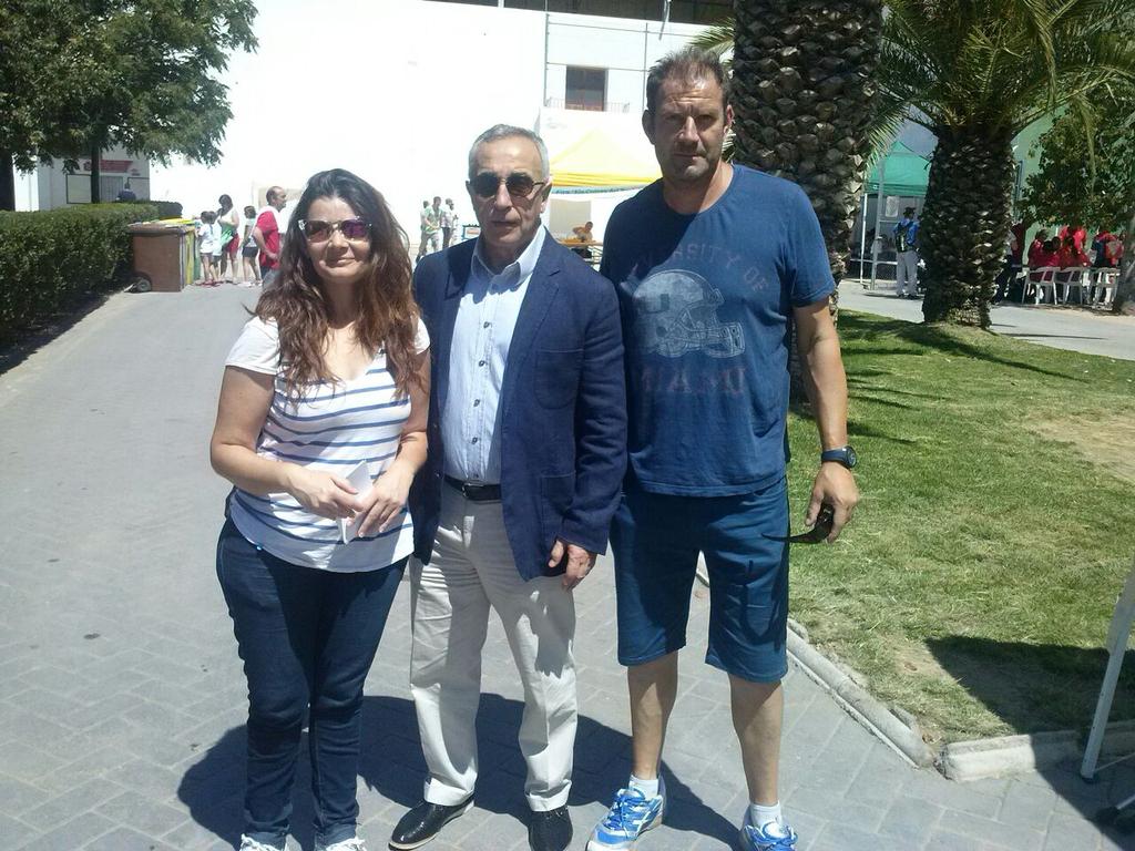 TauronsClub's tweet photo. Con el presidente del COE http://t.co/e9P6TrQUnF