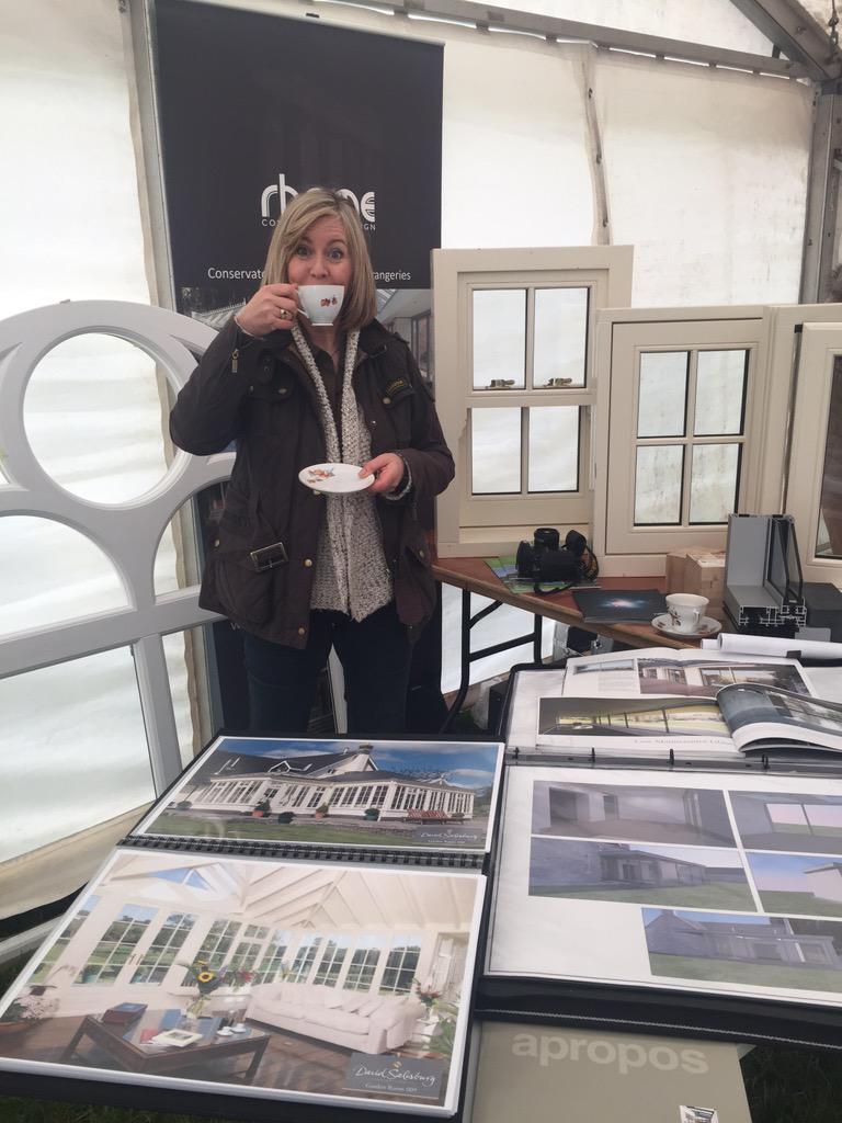 RhomeDesign's tweet image. #angusshow #teabreak #conservatorydesign #design #architecture #outdoorliving