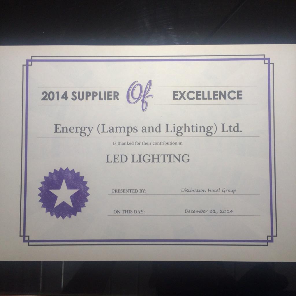 EnergyLL's tweet image. #award winning. we're #really rather #good energylampsandlighting.co.uk